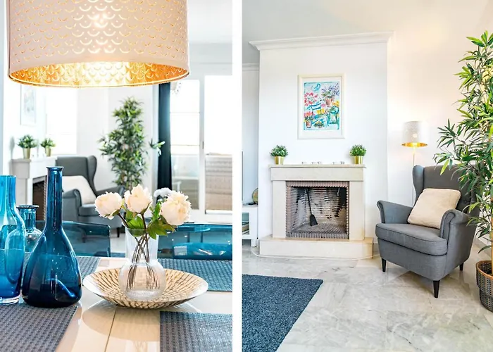 Sat2 - Modern 2 Bedroom With Ocean View 아파트 마르베야